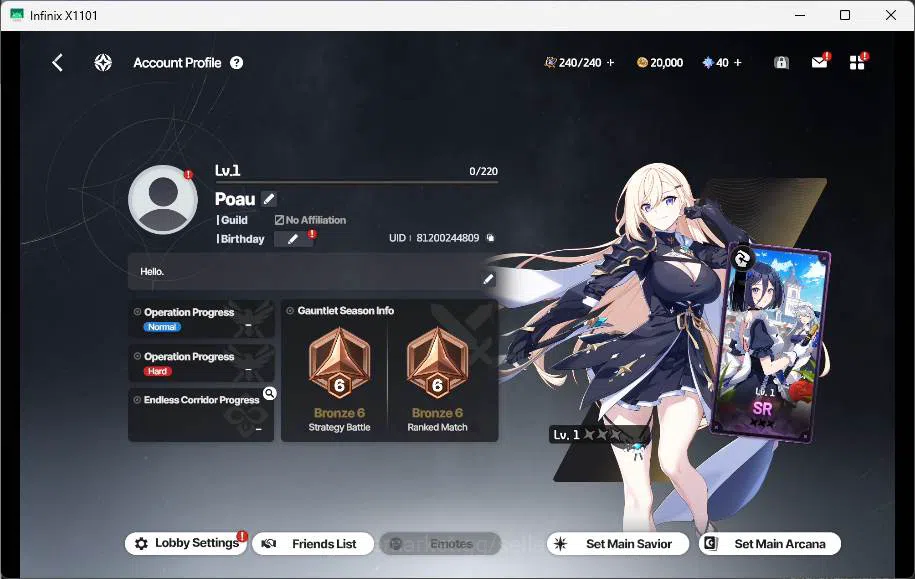 StarSavior Accounts Global| Starter Lv 1| 5 SSR Asherah, Emily, Lacy,  image 2
