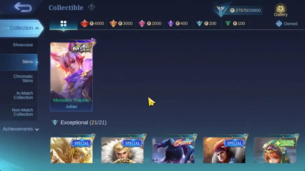 Mobile Legends: Bang Bang Accounts Hero 73|Skin 112|Prime Granger,9th Pace Fanny,Blaz image 10