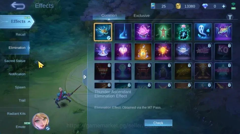 Mobile Legends: Bang Bang Accounts Hero 73|Skin 112|Prime Granger,9th Pace Fanny,Blaz image 13