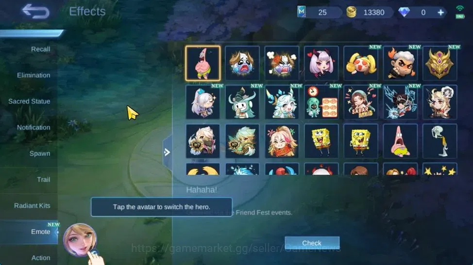 Mobile Legends: Bang Bang Accounts Hero 73|Skin 112|Prime Granger,9th Pace Fanny,Blaz image 16