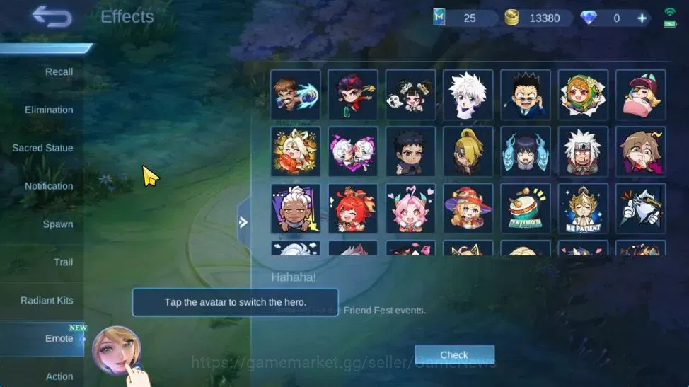 Mobile Legends: Bang Bang Accounts Hero 73|Skin 112|Prime Granger,9th Pace Fanny,Blaz image 17