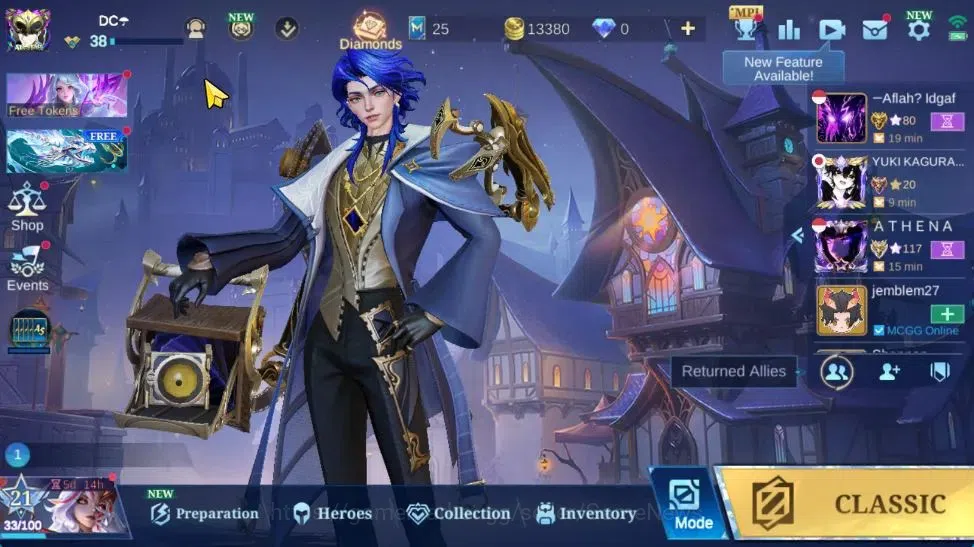 Mobile Legends: Bang Bang Accounts Hero 73|Skin 112|Prime Granger,9th Pace Fanny,Blaz image 2