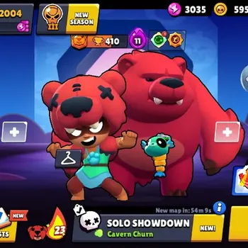 Brawl Stars Accounts Trophy 2004 | 20 Brawlers | 3 Max Hypercharge (Nita,Dynamike,Rico)| 2 Legendary Skin | Check SS BRS080B