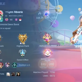 Mobile Legends: Bang Bang Accounts Others Hero 111|Skin 200|KOF Karina,Sanrio Floryn,Sparkle Melissa,P Ace Fanny,Covenant