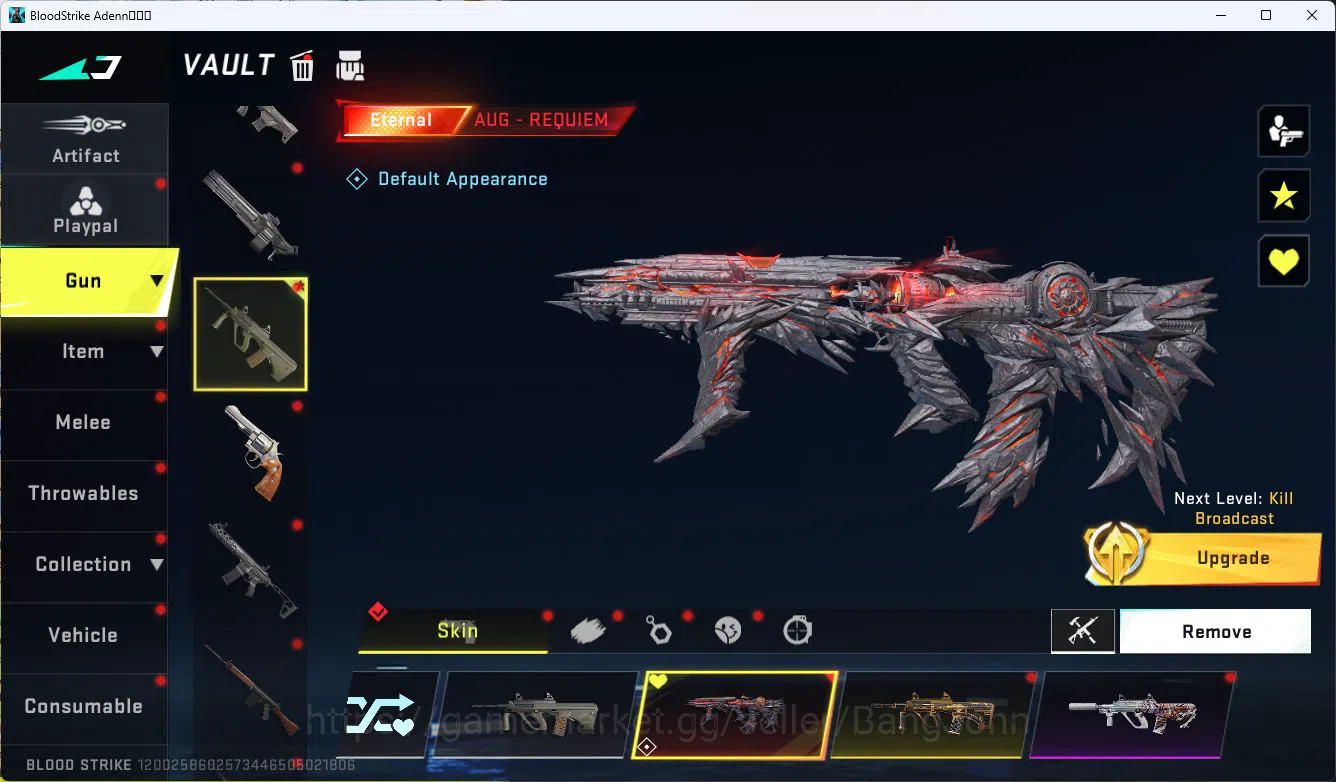 Blood Strike Accounts ASIA|ETERNAL=AUG(LVL1)|EVOLVED FAL|LIMITED=RPK|ULT image 10