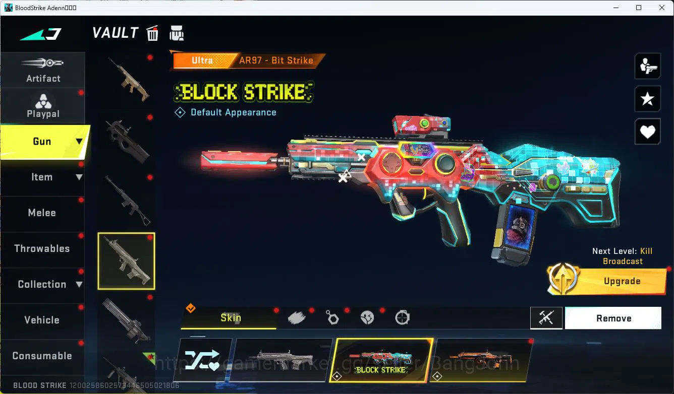 Blood Strike Accounts ASIA|ETERNAL=AUG(LVL1)|EVOLVED FAL|LIMITED=RPK|ULT image 11