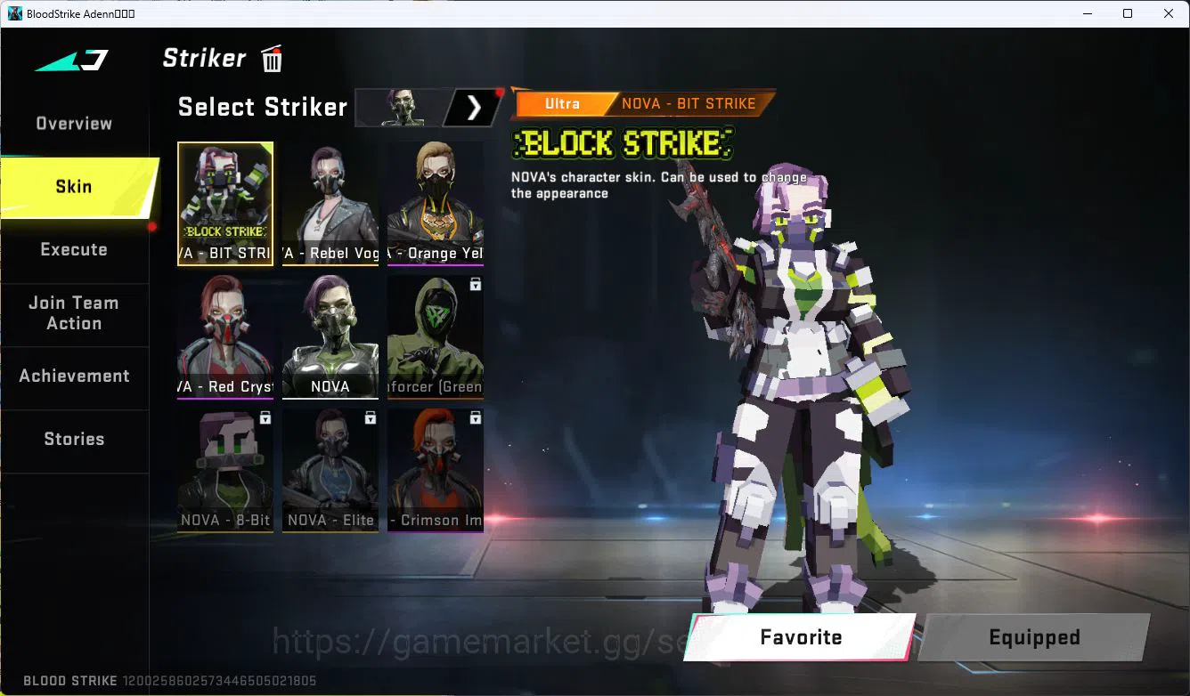 Blood Strike Accounts ASIA|ETERNAL=AUG(LVL1)|EVOLVED FAL|LIMITED=RPK|ULT image 20