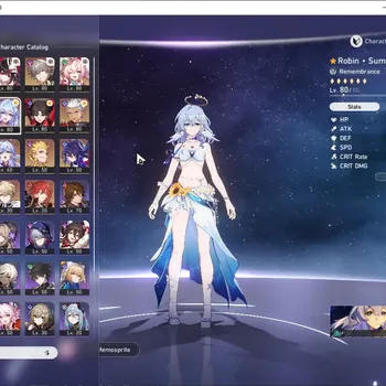 Honkai Star Rail Accounts Others Asia|TL 65|1 PremTeam|11 Limited (Robin Summer,Rin Tohsaka,Archer)+Sign Sparxie,Robin