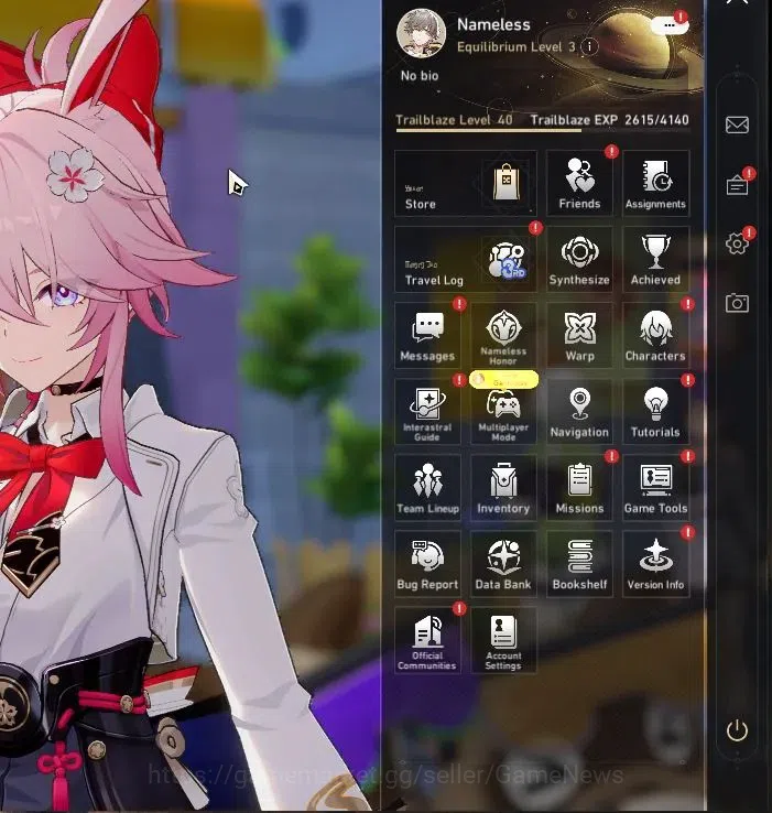Honkai Star Rail Accounts Asia|TL 40|4 Limited|Evanescia+Sign,Sparkle,Huohuo image 1