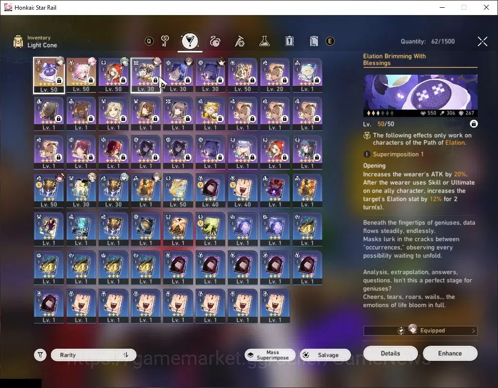 Honkai Star Rail Accounts Asia|TL 40|4 Limited|Evanescia+Sign,Sparkle,Huohuo image 5