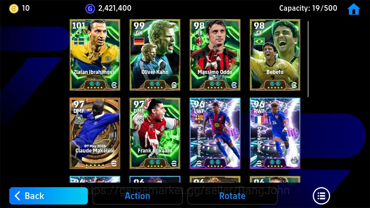 eFootball Accounts ANDROID|PW 3166|Epc Zlatan Ibrahimovic|Epc Oliver  image 4