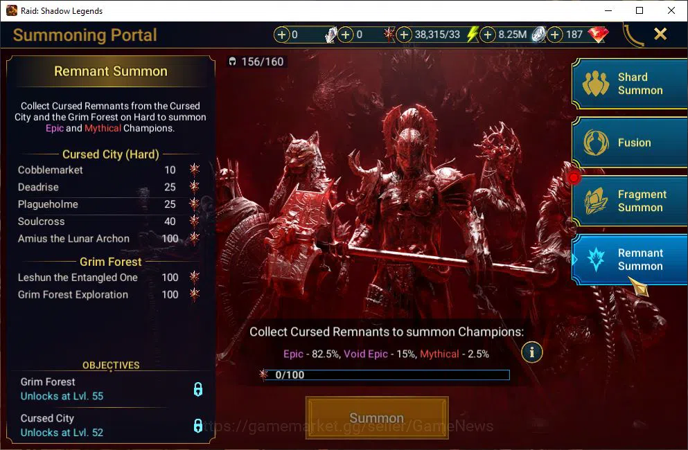 Raid: Shadow Legends Accounts Mid-Game Lv6 578K Power|1 Mythical (Androc)|21 Legendary 14