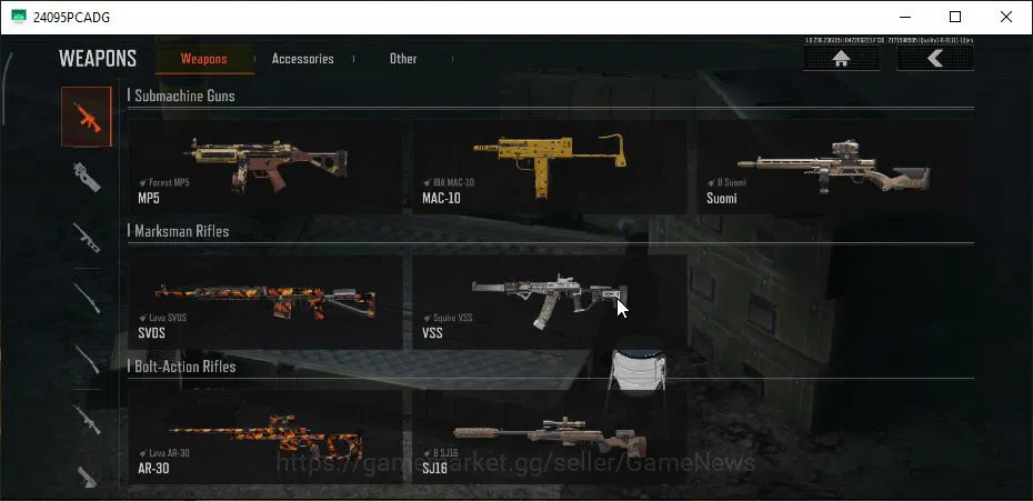 Arena Breakout Accounts MOBILE Lv30|SV 16M|CV 15M| Highland Set | VSS Squi image 6