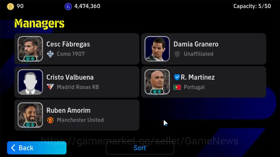 eFootball Accounts Android|Adriano PhenomFinishing,Donadoni,Scholes V image 4