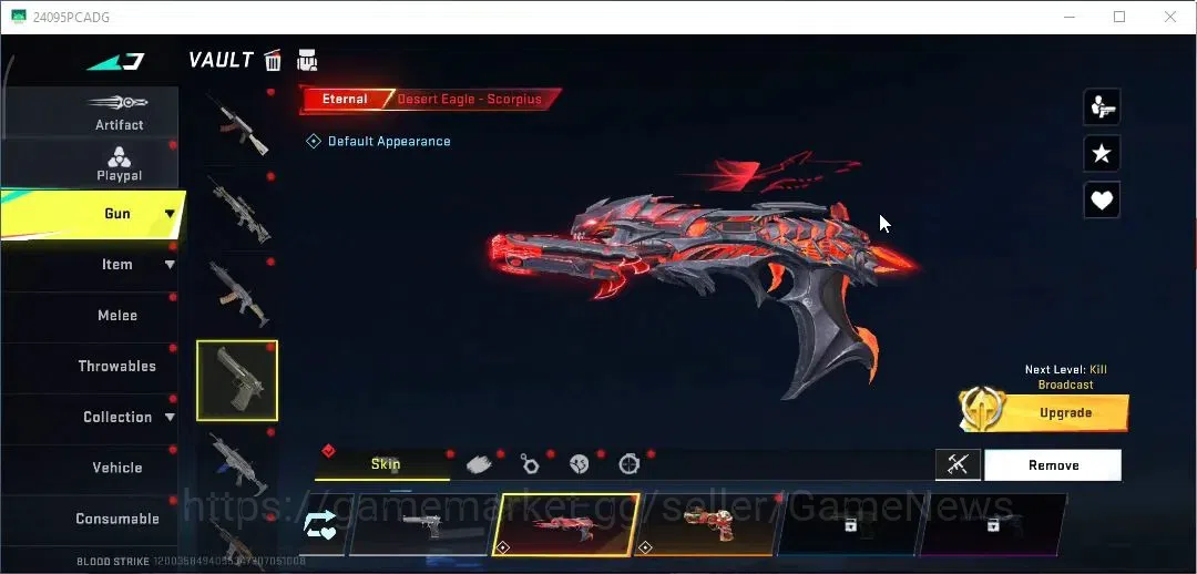 Blood Strike Accounts ASIA|ETERNAL Desert Eagle|Ultra [M4A1,Vector,AUG]| image 12