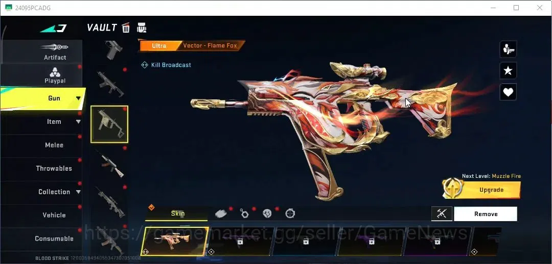 Blood Strike Accounts ASIA|ETERNAL Desert Eagle|Ultra [M4A1,Vector,AUG]| image 15