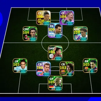 eFootball Accounts Legends & Iconic Players EFOOTBALL DREAM ACCOUNT | AUBAMEYANG MINATO,V GYOKERES,RUI COSTA,C
