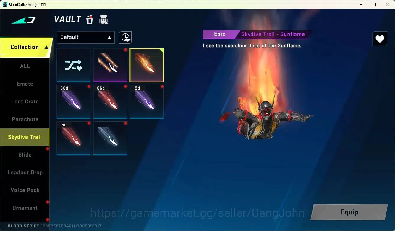 Blood Strike Accounts ASIA | 2 Collab Skins | 2 Limited Skins | 7 Legend image 10
