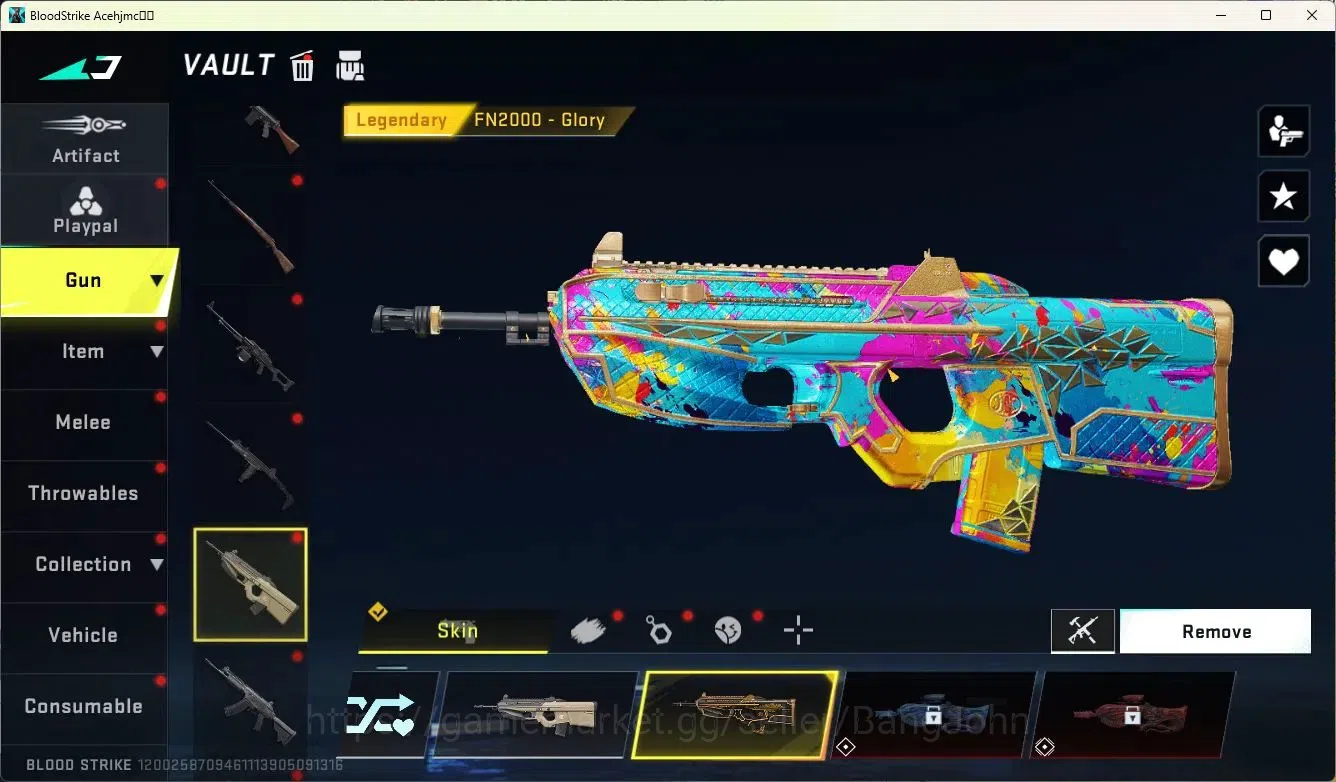 Blood Strike Accounts ASIA | 2 Collab Skins | 2 Limited Skins | 7 Legend image 19