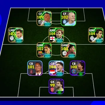 eFootball Accounts Legends & Iconic Players Collective Strength 3173➤Pele 109➤Frank Rijcaard➤Linked With Only Konami