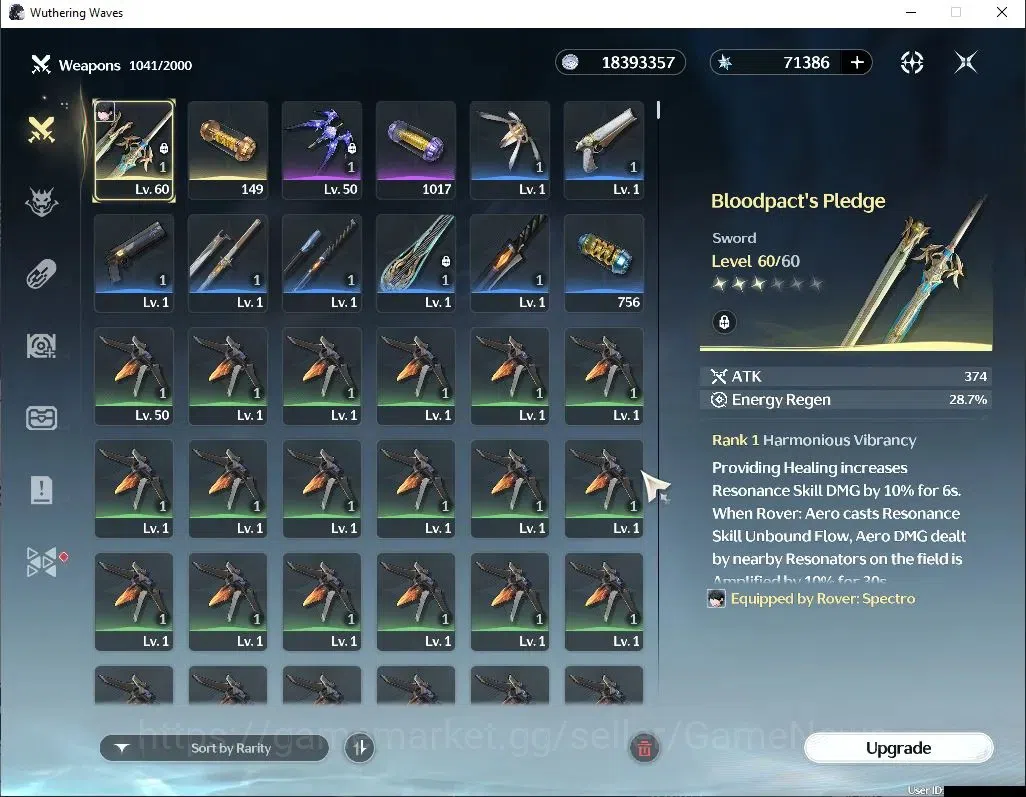 Wuthering Waves Accounts SEA|UL 48|Ready Gacha 71K Astrite+154 LT| 1 Limite image 5
