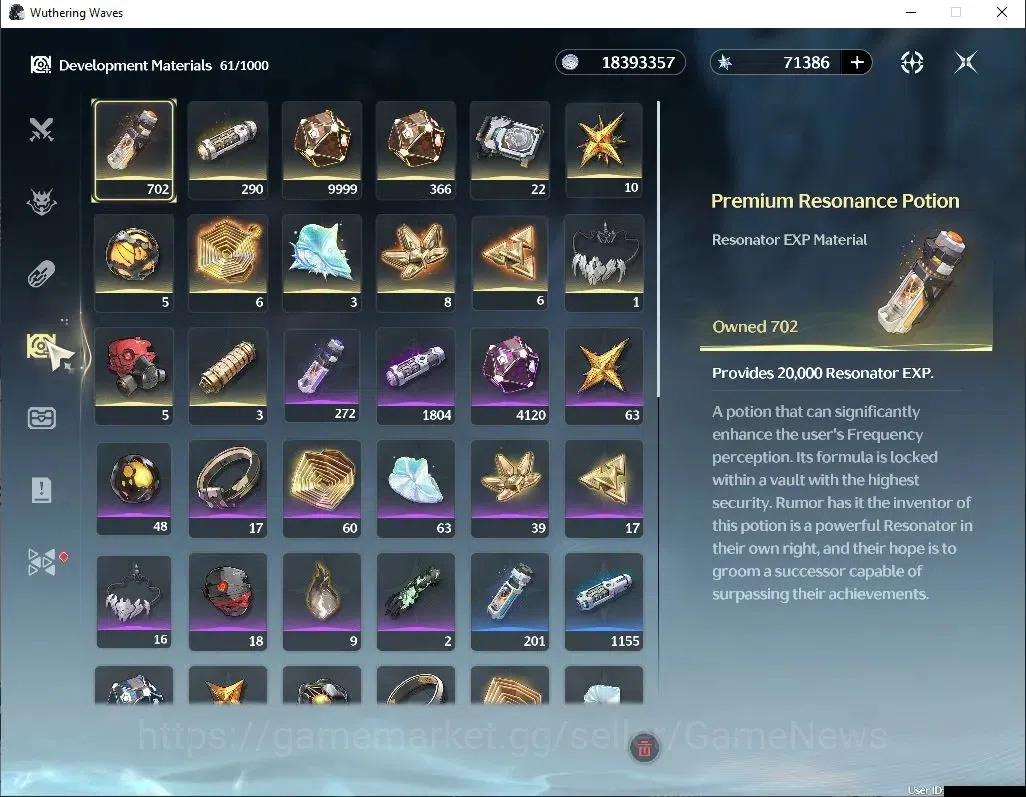 Wuthering Waves Accounts SEA|UL 48|Ready Gacha 71K Astrite+154 LT| 1 Limite image 7