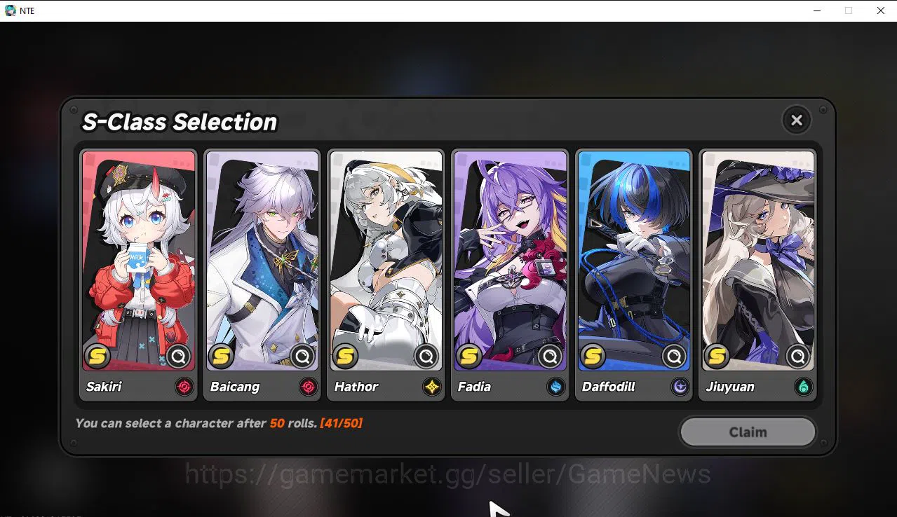 Neverness to Everness Accounts GLOBAL EU|HL 5|1 SSR Limited Nanally + 1 S Arc|4 S image 12