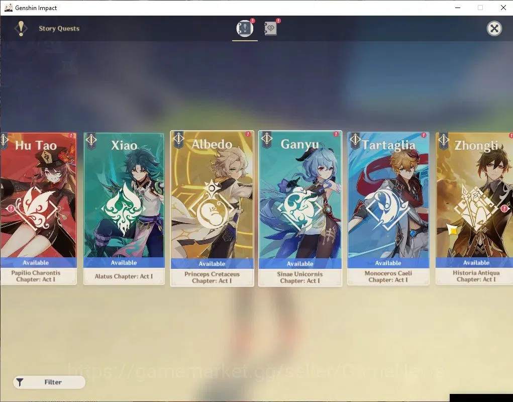 Genshin Impact Accounts ASIA|AR 55|5 Limited+3(*5Wep)|RaidenC2+Sign,Furina image 15