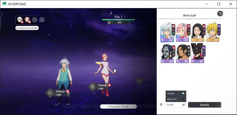 The Seven Deadly Sins: Origin Accounts [ASIA] Lv2 Fresh Starter|2 SSR| Meliodas, Guila An image 9