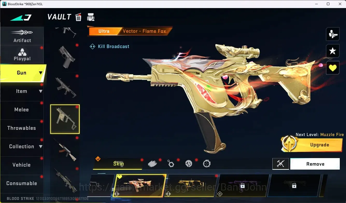 Blood Strike Accounts ASIA |1 Eternal|8 Collab Gun [7DS|TR|EVA]| 5 Limit image 4