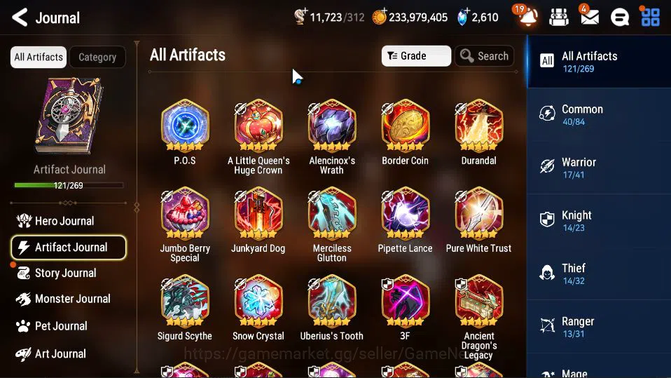 Epic Seven Accounts ASIA Verif|21 ML(Notos,NM Luna,Straze,etc)+FULL Co image 13