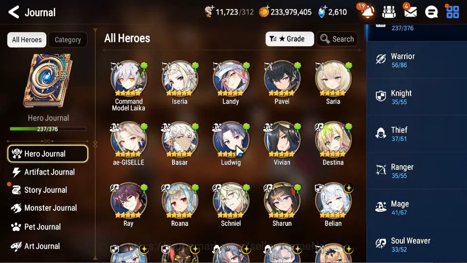 Epic Seven Accounts ASIA Verif|21 ML(Notos,NM Luna,Straze,etc)+FULL Co image 20