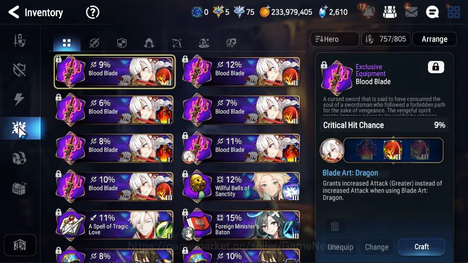 Epic Seven Accounts ASIA Verif|21 ML(Notos,NM Luna,Straze,etc)+FULL Co image 7