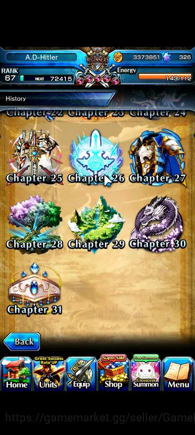 Grand Summoners Accounts Global|Rank 67|18 Ascend|InumutaTW,EmiyaTW,WH Fen, image 5