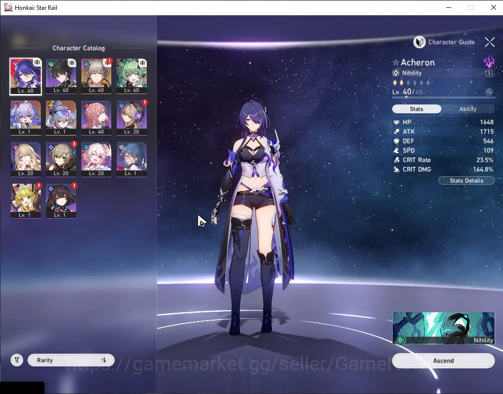 Honkai Star Rail Accounts ASIA|TL 25|3 Limited|Acheron,Huohuo,Silver Wolf LV image 10
