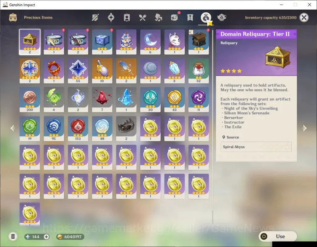 Genshin Impact Accounts ASIA|AR55|4Limited+2(*5Weapon)|[Mavuika,Durin]+Sig image 11
