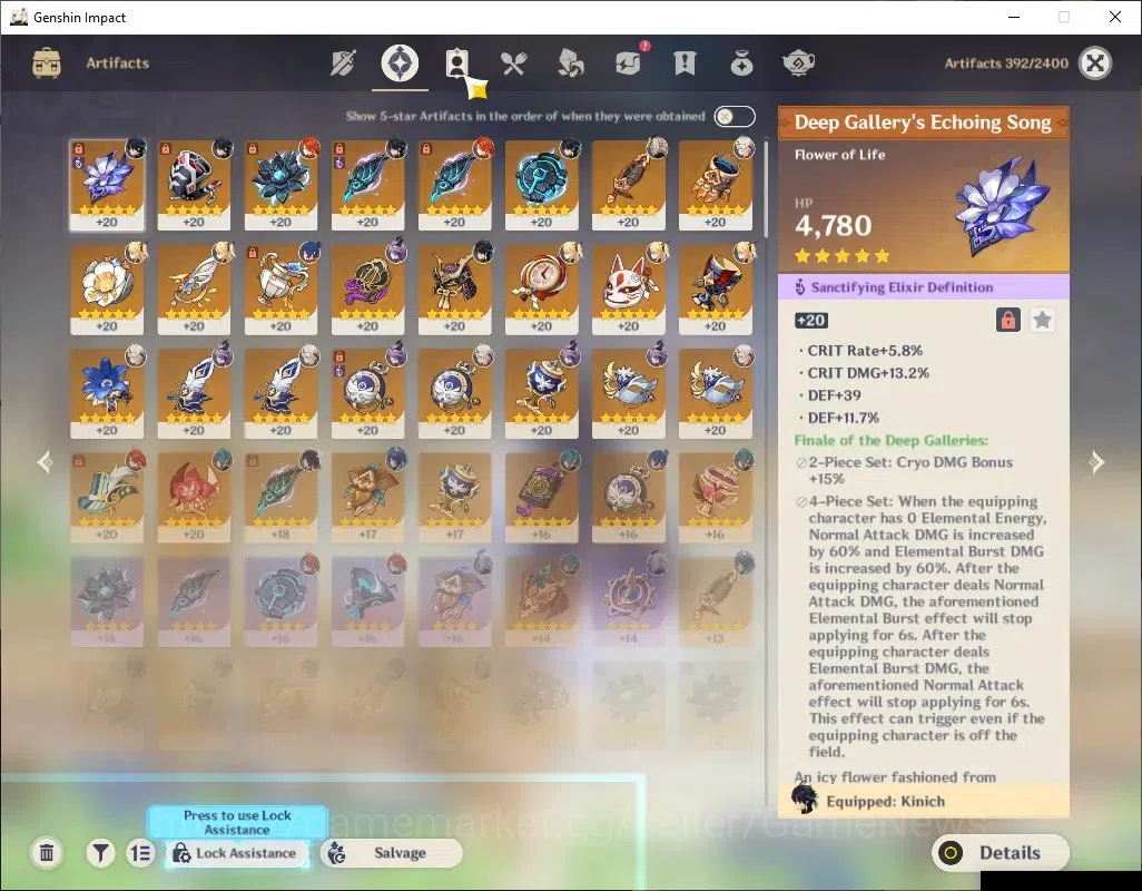 Genshin Impact Accounts ASIA|AR55|4Limited+2(*5Weapon)|[Mavuika,Durin]+Sig image 7