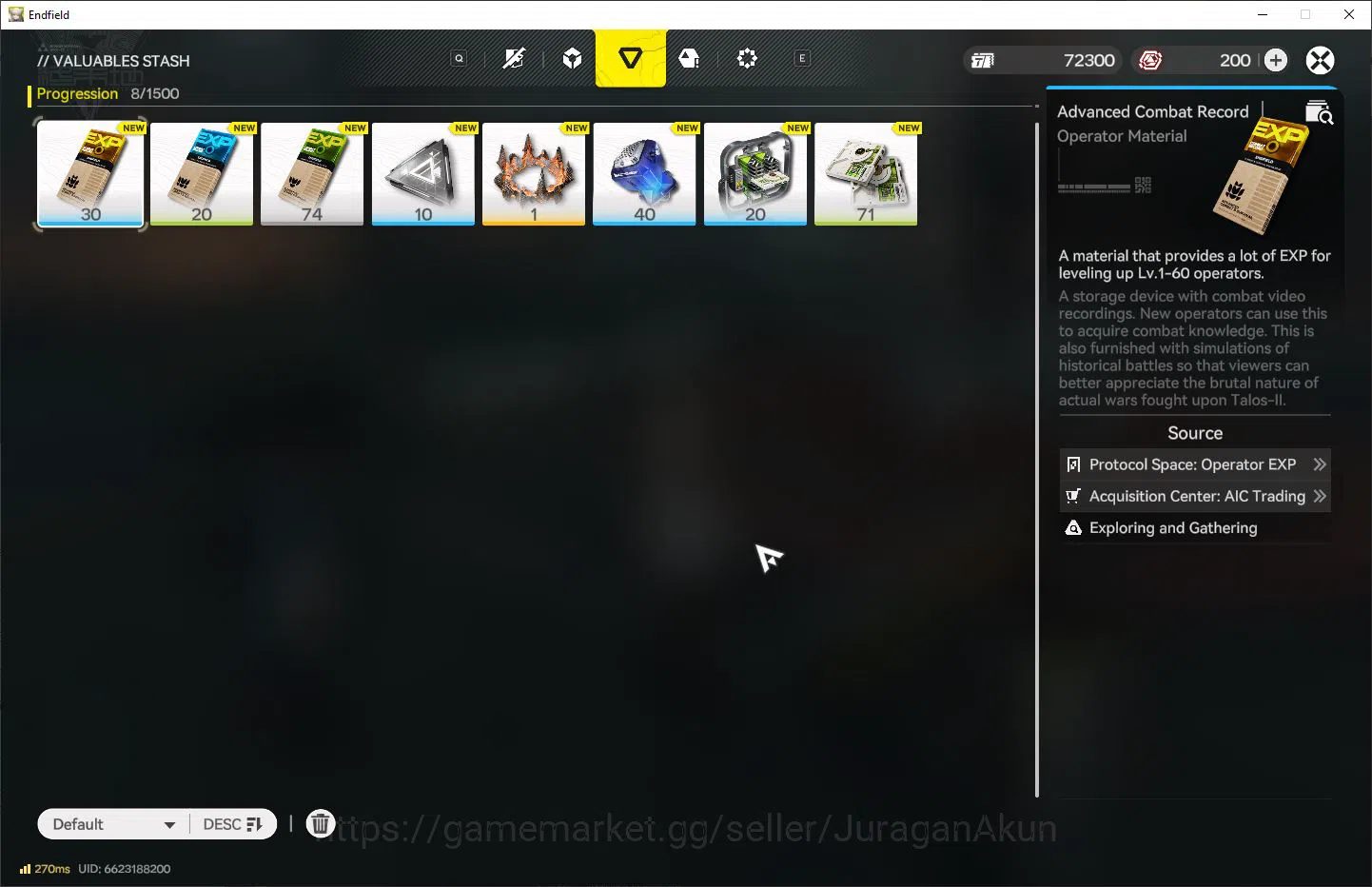 Arknights: Endfield Accounts NA/EU Level 2 | Fresh starter Laevatain | 5 SR Cha image 4
