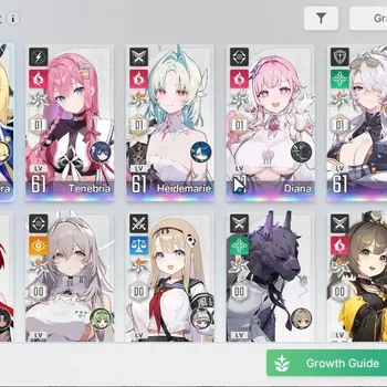 Chaos Zero Nightmare Accounts ASIA|Lv 58|WELL Build+2 Omga|20