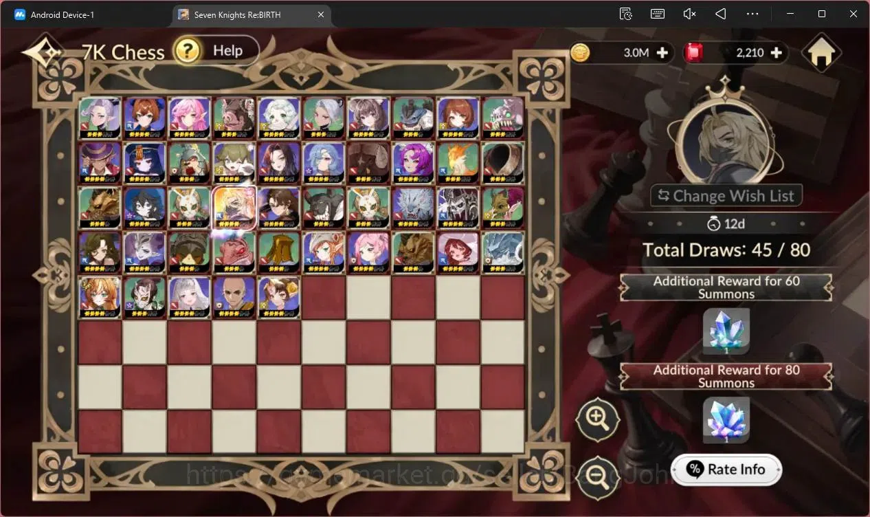Seven Knights Re:Birth Accounts Global |3 EX7 (Melia TC2,Gelidus TC2,Fai)|25 TC6(S image 5