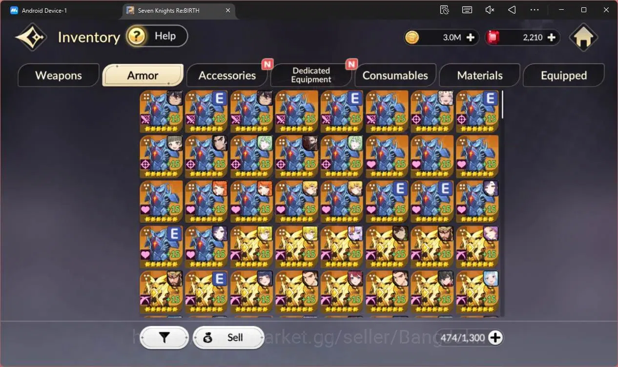 Seven Knights Re:Birth Accounts Global |3 EX7 (Melia TC2,Gelidus TC2,Fai)|25 TC6(S image 7