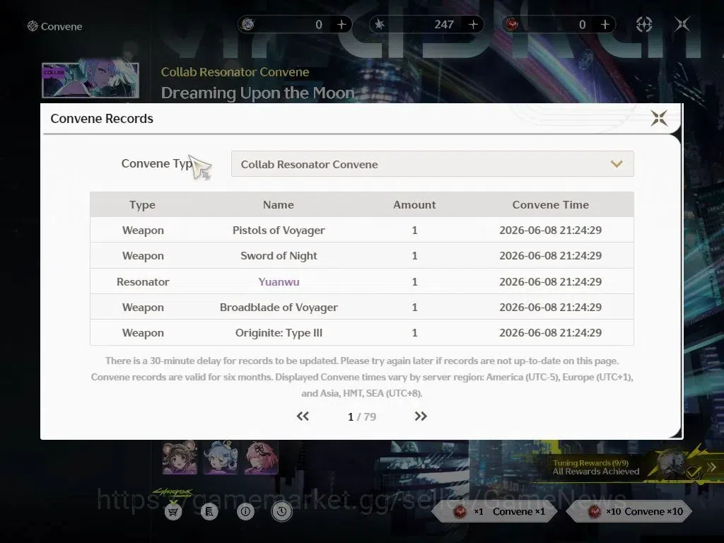 Wuthering Waves Accounts NA|UL 46|2 Limited| Lucy R4+Sign,Rebecca |121 Lust image 13