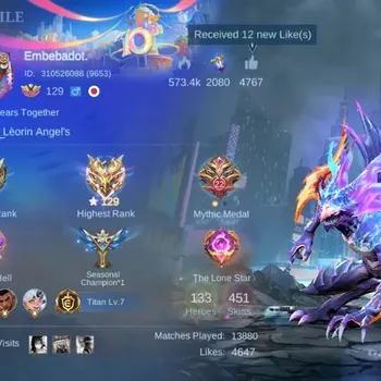 Mobile Legends: Bang Bang Accounts Others H133|S451|HImmo129|Seal of Anvil Recall|Leg Franco|KOF Aurora,Guin,Karina|PRIME