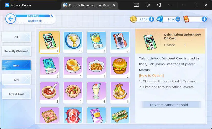 Kuroko's Basketball Street Rivals Accounts SEA|SV10|Lv 27|Miracle Tetsuya,Daiki Aomine,Ryo Sa image 10