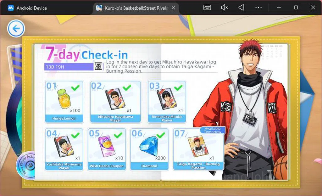 Kuroko's Basketball Street Rivals Accounts SEA|SV10|Lv 27|Miracle Tetsuya,Daiki Aomine,Ryo Sa image 13