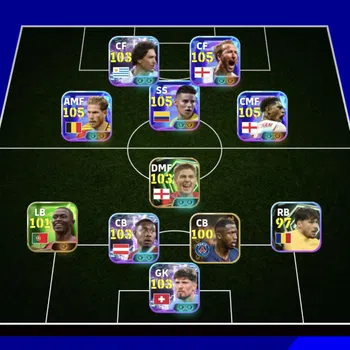 eFootball Accounts Legends & Iconic Players EFOOTBALL NEW ERA |HARRY KANE NEW, K DE BRYUNE,J RODRIGUEZ,JUDE BELLINGHAM,S