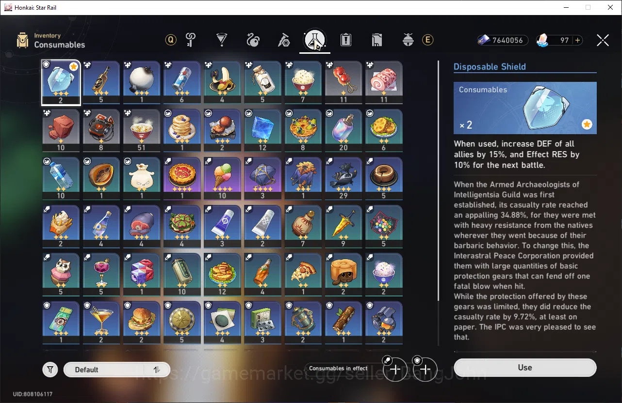 Honkai Star Rail Accounts ASIA|TL 68|11 limit|Firefly,YaoGuang,Acheron,TheHe image 7