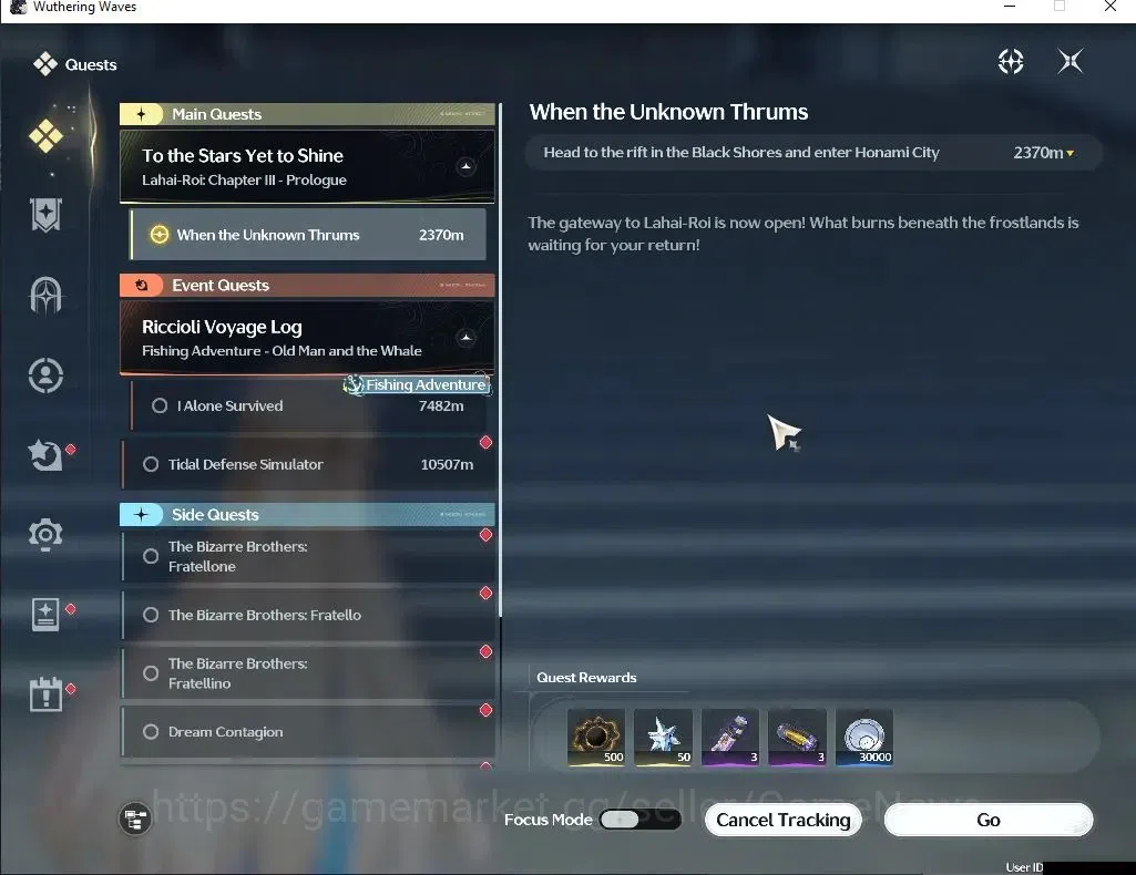 Wuthering Waves Accounts SEA|UL 49|Ready Gacha 19K Astrite| 4 Limited| Cart image 10