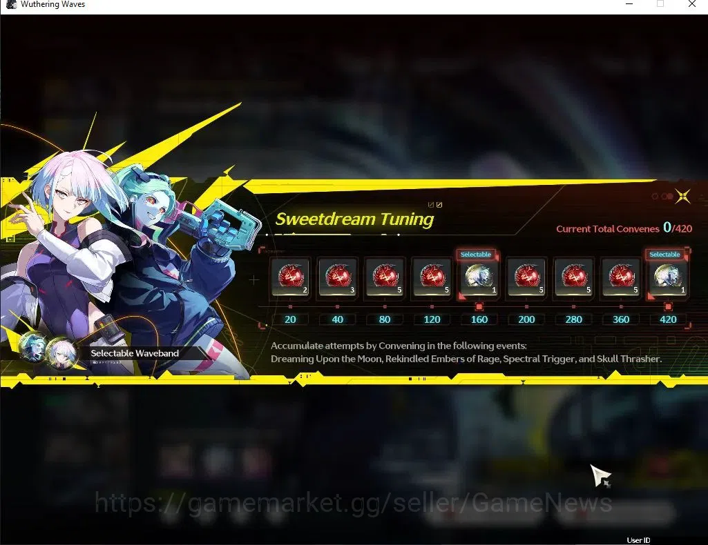 Wuthering Waves Accounts SEA|UL 49|Ready Gacha 19K Astrite| 4 Limited| Cart image 15