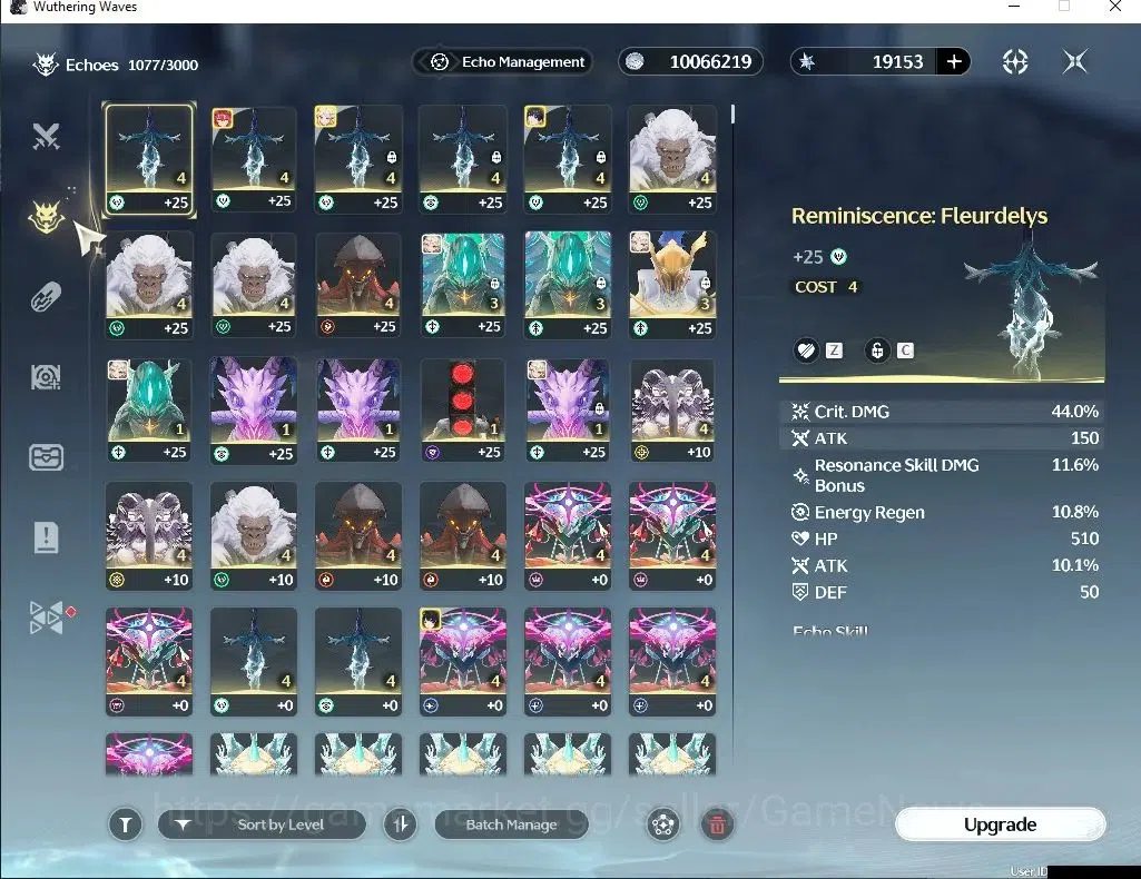 Wuthering Waves Accounts SEA|UL 49|Ready Gacha 19K Astrite| 4 Limited| Cart image 5